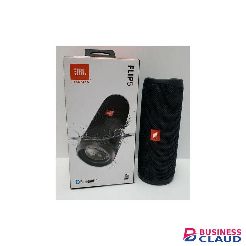 Jbl FLIP 5 ORIGINAL BLUETOOTH SPEAKER-BLACK.