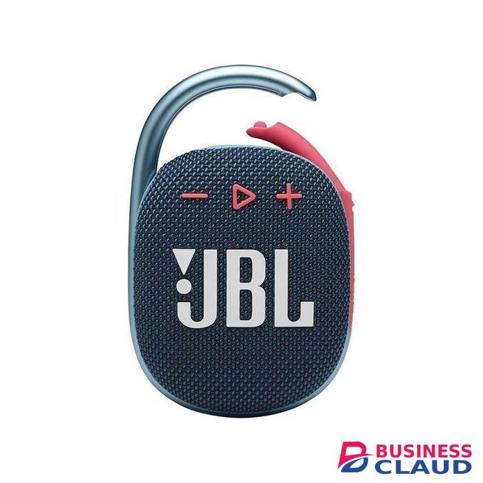 Jbl Clip 4 Original Portable Bluetooth Speaker - Punchy Bass - 10 Hrs Play - Waterproof & Dust Resistant - Inbuilt Battery - Blue Co