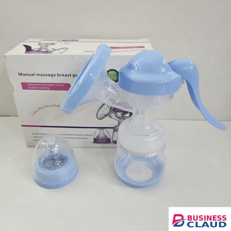 Manual Massage Breast Pump (pink shade)