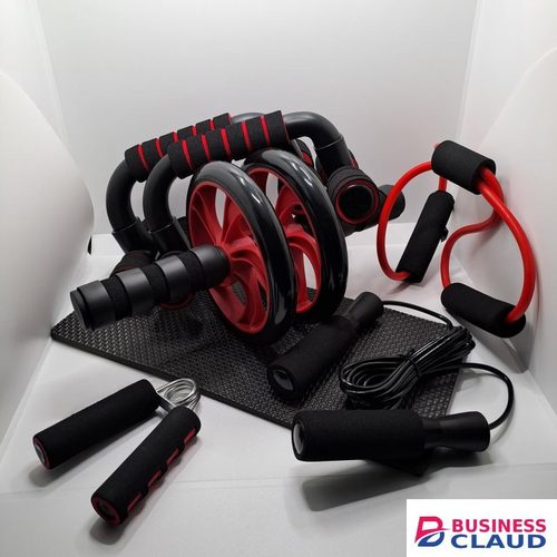 7 Pieces Sets Fitness Home Gym Work Out Kit Equipment Push-Up