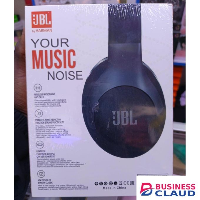Wireless Music Jbl LIVE 781Black Bluetooth Wireless On Ear Headphones -LIVE 781 BT Black listen wirelessly for 40 hours
