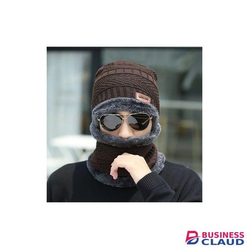 Adult Head Scarf Set (Marvin And Scarf)-Brown