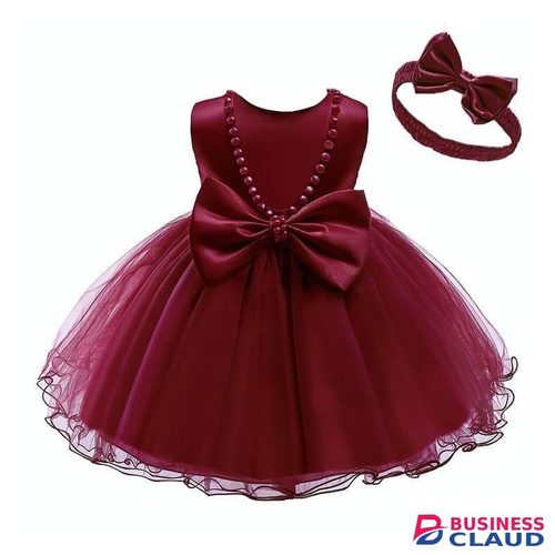 Belle Beaded Baby Dress
