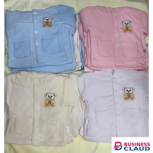 8PCS UNISEX NEW BORN BABY RECEIVING SET-CREAM YELLOW
