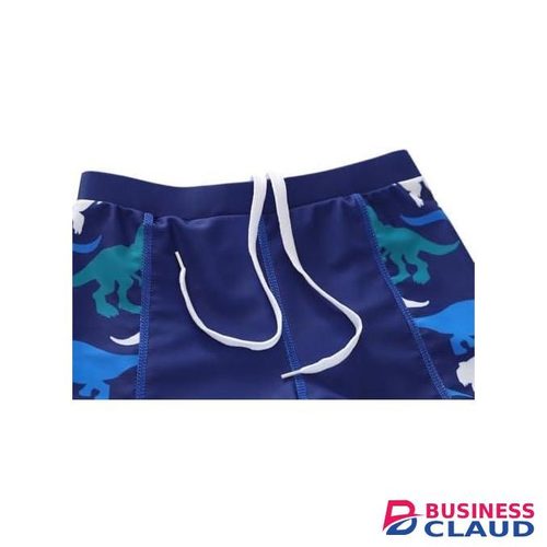 Boys Unisex Swimming Costume 2pc Short and Top with Swimming Hat