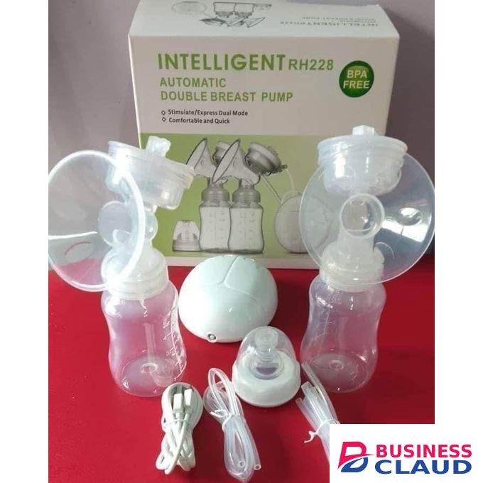 Double automatic breast pump