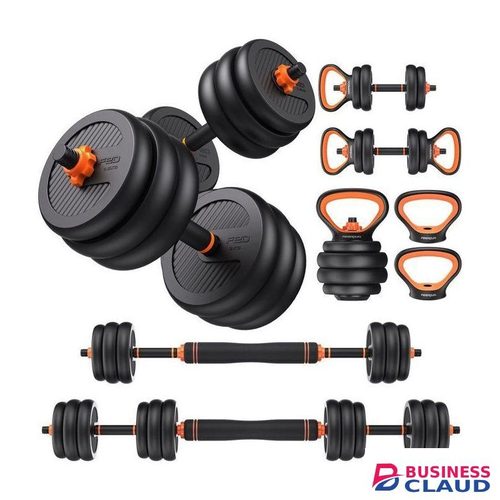 50kg Adjustable Dumbbells And Kettlebell Weights Barbell set for Home and commercial Gym