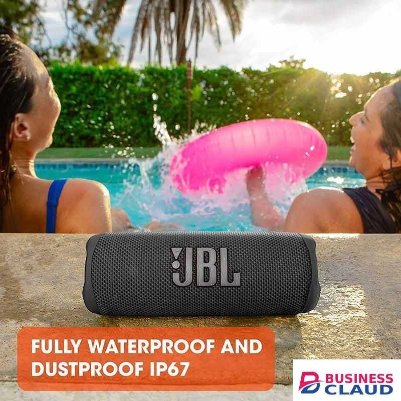 Jbl Flip 6 Original Portable Waterproof wireless Bluetooth Speaker 30W - Black