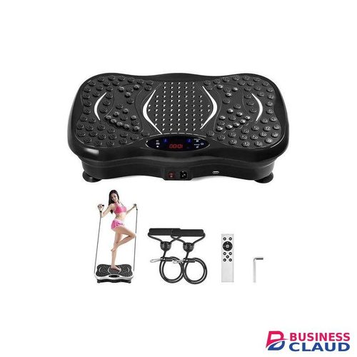 Whole Body Vibration Platform/Massager With Two Resistance Band. Blood Circulation, Body Massage,fat Burner, Calories Burner, Cardiovascular