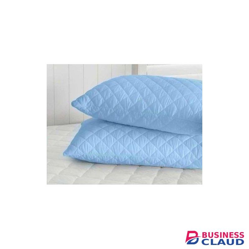 Quality Pillow Protector Waterproof ,Soft and Dust Proof-Blue