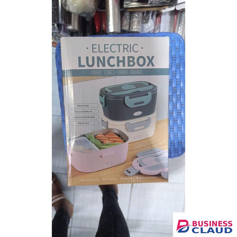 Portable Electric Lunch Box - Food Warmer for Office, Car & Home