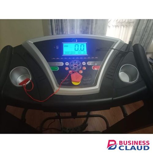 Fitness Fold-able Treadmil - With a Massager, 2 dumbbells, twister and a sit up bar, Suitable for both home and commercial use
