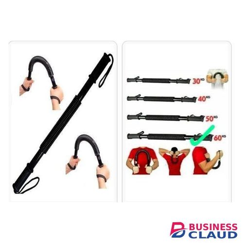 60Kg Adjustable Hydraulic Power Twister Arm Exerciser for Chest, Biceps, Shoulder & Upper Body Strength Training – Home & Gym Workout Equipment for Men