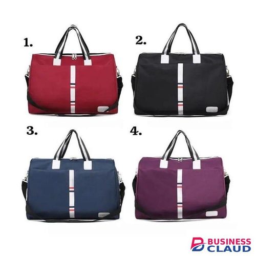 Fashion Elegant Duffle Bag, Fancy Duffle Original Travel Bag, Weekend Duffel Bag With A Shoulder Strap-Purple