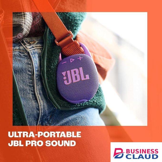 Jbl CLIP 5 – 7 Watt Portable Waterproof Speaker – Black ( 1 Year Warranty )