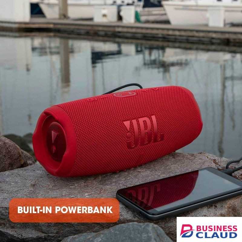Jbl Charge 5 Original Portable Waterproof Bluetooth Speaker 40W - Blue (1 Year warranty)