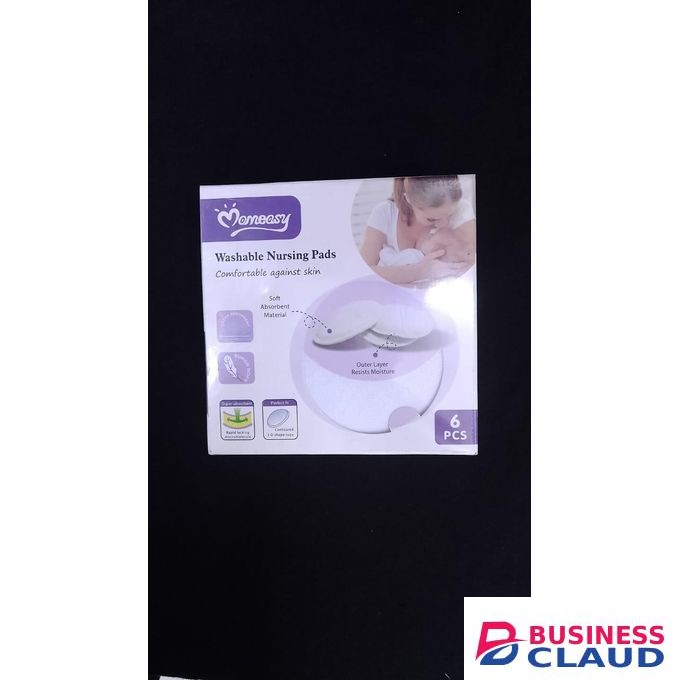 Momeasy Washable Reusable Breast Pads 6 pieces