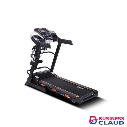 T400MS Auto Incline Cardio Home And Commercial Electric Treadmill With 3.0HP Motor Power with Free Dumbbells and Belt Massager