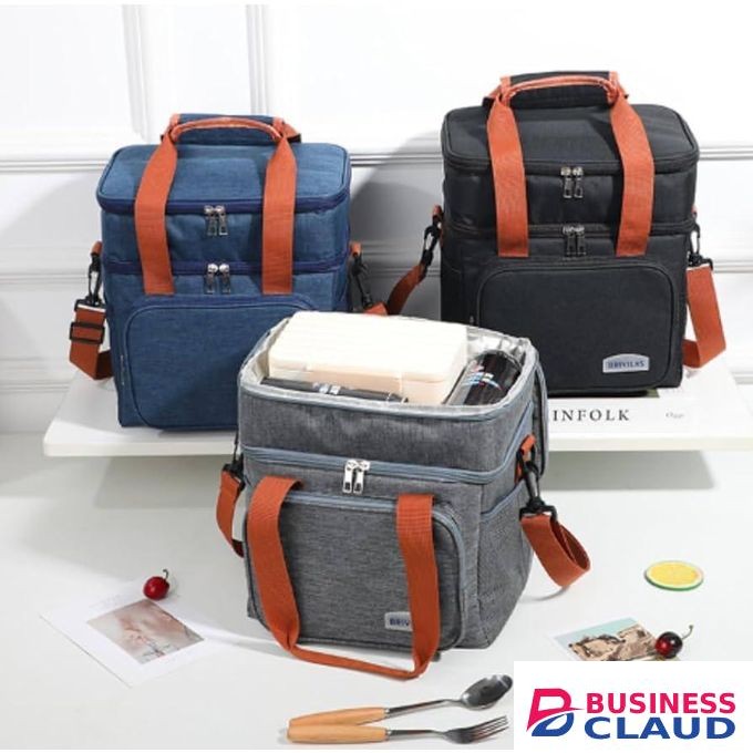 Brivilas 2-Layer Insulated Food Bag – Thermal Lunch Storage Bag