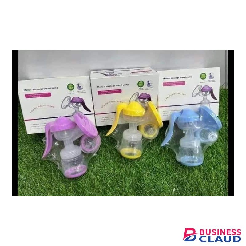 Healthy Manual Breast Pump, BPA Free, Fast & No Pain-Pink