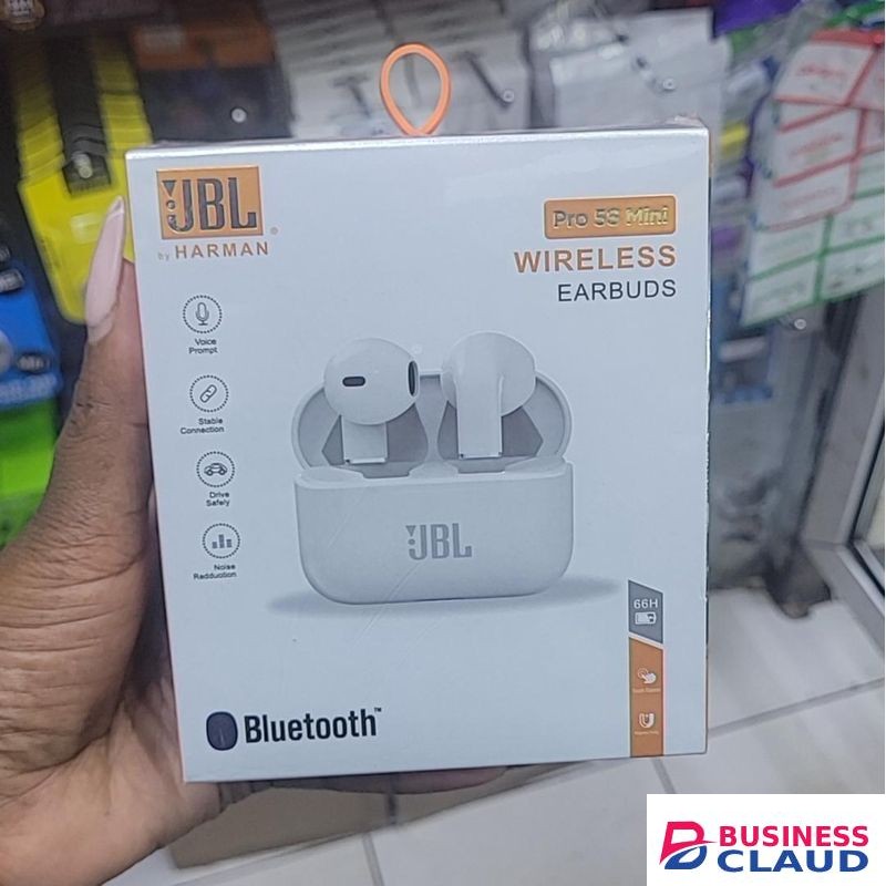 JBL Pro 5S Mini Wireless Earbuds – Bluetooth In-Ear Earpods with Deep Bass & Voice Assistant Support