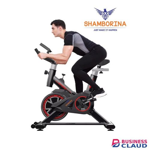 Shamborina Fitness Exercise Bike/Spin Bike For Home Cardio And Strength Training Workouts With Height Adjustable, Exercise Bike