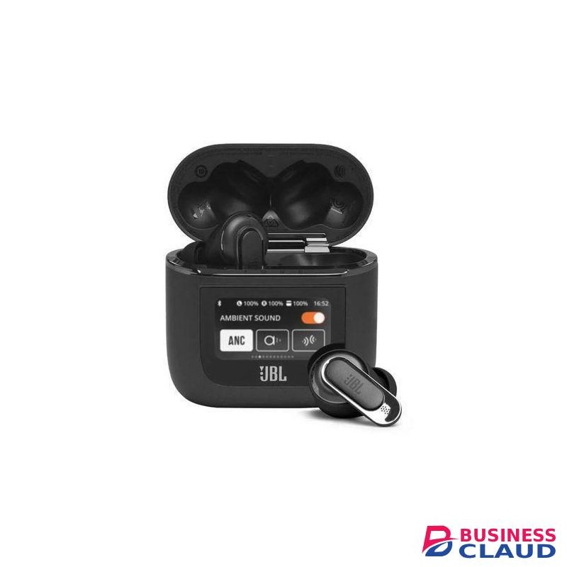 JBL Tour Pro 4 True Wireless Earbuds with Adaptive Noise Cancelling, Smart Touch Case & Spatial Audio – 40H Battery Life