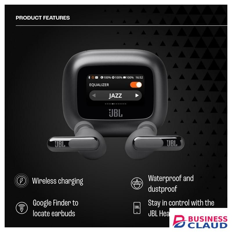 JBL Live Beam 4 Smart ANC Earbuds with 10mm Drivers, Spatial Sound, Wireless Charging & Bluetooth 5.3