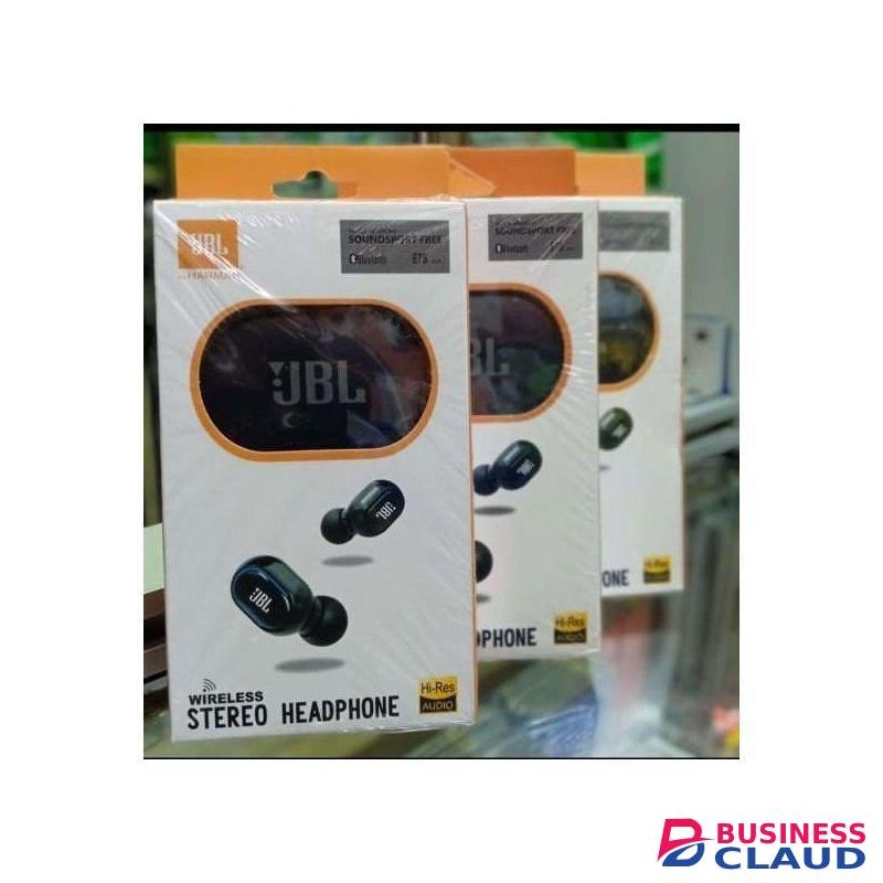 JBL E7S True Wireless Earphones – Compact Airdots with Mic, Noise Isolation & Touch Controls