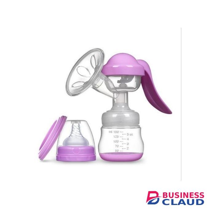 Pretty Manual Breast Pump Portable With A Free Bottle