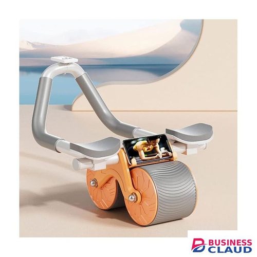 Training Roller - Automatic Bounce Abdominal Wheel Exercise Kit, Exercise Wheels for Home Gym Equipment for Abdominal Muscles with Elbow Support