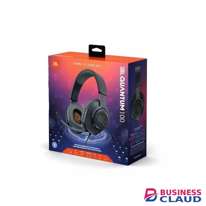 Jbl Quantum 350 Over Ear USB Wired Original Gaming Headset With Boom Mic Black