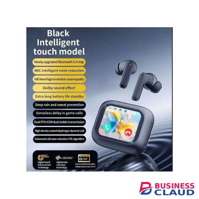 Jbl T9 Earphone LCD Full Screen Wireless Earbuds Active Touch