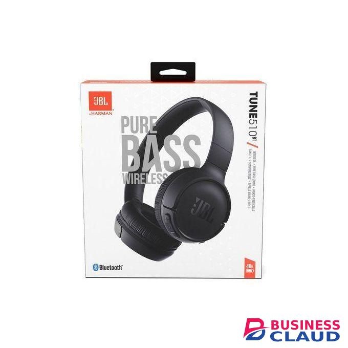Jbl Bluetooth Wireless On Ear Headphones - Tune 510BT Black