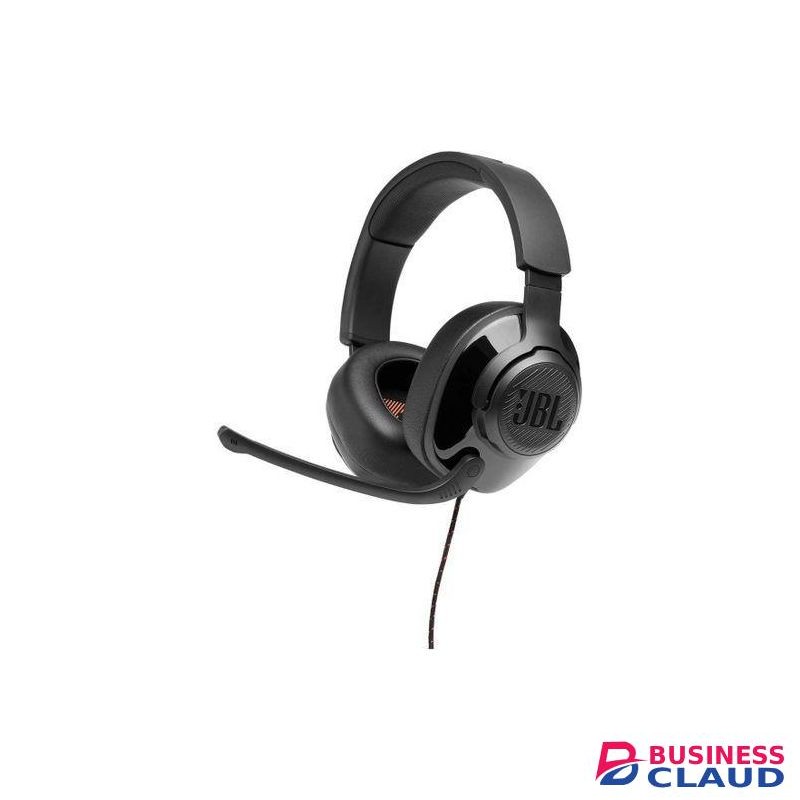 Jbl Quantum 300 Original - Wired Over-Ear Gaming Headphones with Quantum Engine Software - Black With Warranty,