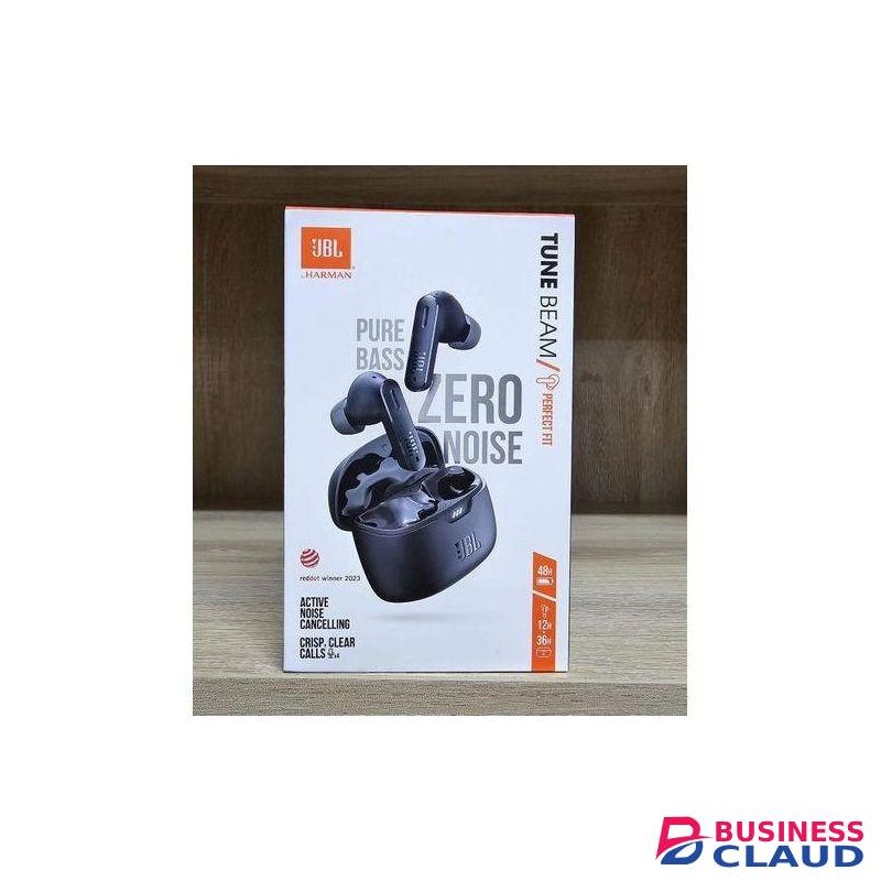 Jbl Tune Beam - True Wireless Active Noise Cancelling with Smart Ambient Earbuds, Bluetooth 5.3, 4-Mic technology for Crisp, Clear Calls, Up to 48 hours of battery life