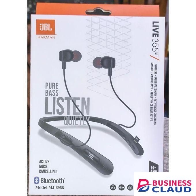 Jbl Sports Wireles Hanging Neckband Pure Bass Stereo Bluetooth Headphones compatible 5.0 Neckband Stereo Sports Headset Handsfree Earbud Headphones With Mic For All Phones
