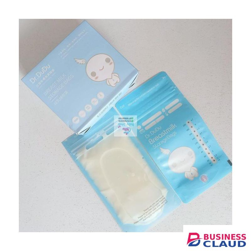 Dr. DuDu Breast Milk Storage Bags - 30 Pieces Inside