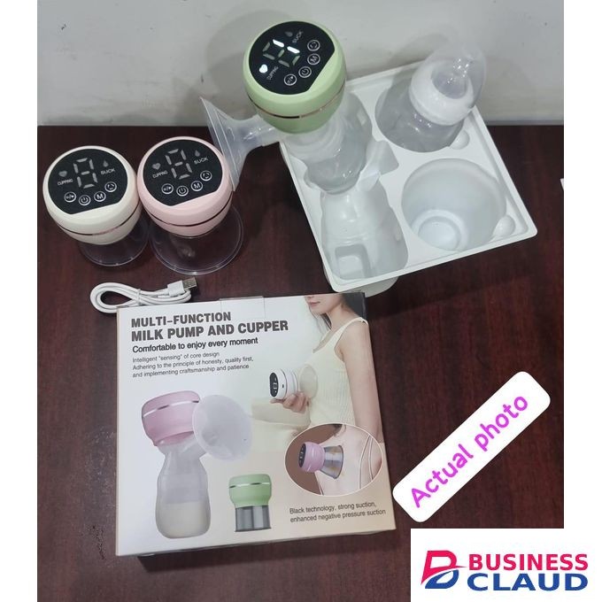 Rechargeable Electric Breast Pump with Collection Bottle for Daily Use