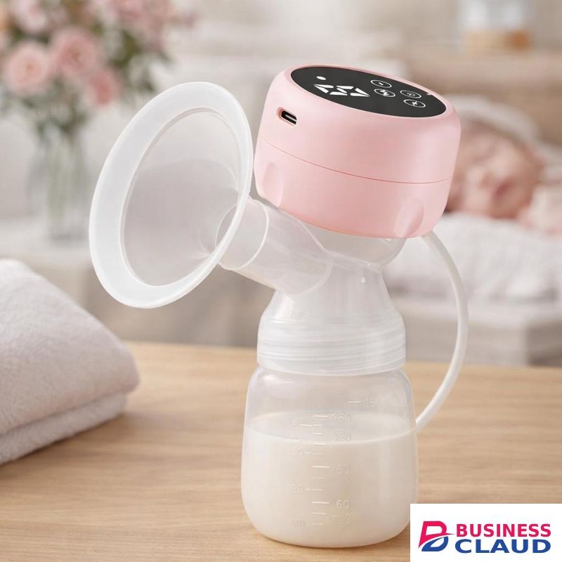 Portable Electric Breast Pump – Intelligent High Suction Silent Breast Milk Pump