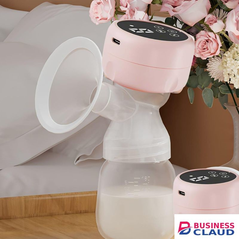 Single Portable Electric Breast Pump – Intelligent High Suction, Painless & Silent Breast Milk Extractor