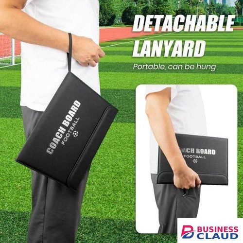 WEJESS Magnetic Soccer Coaching Board Tactical Clipboard Kit with Dry Erase Portable Strategy Coach Board