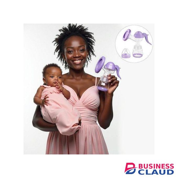 Portable Manual Breast Pump - Silent Pain-Free 2 Modes Food Grade BPA Free with Free Flow Stopper