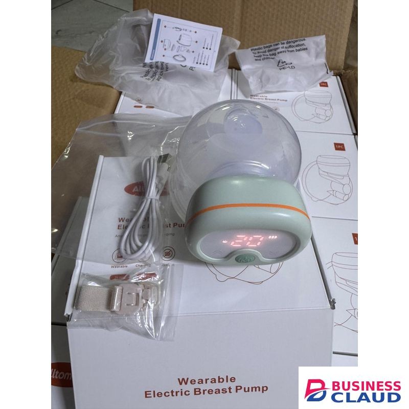 Wearable & Rechargeable Electric Breast Pump - Hands-Free, BPA-Free, Portable Wireless Milk Pump with Strong Suction