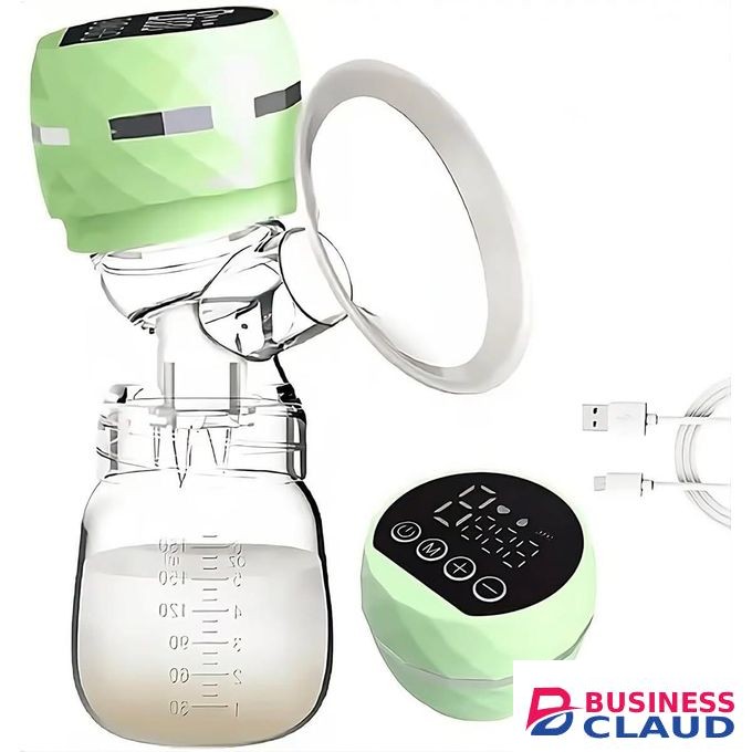 Hilook Portable Electric Breast Pump Anti-Leak Multiple Suction Levels Comfortable No Hurt Premium Design 180ml BPA Free