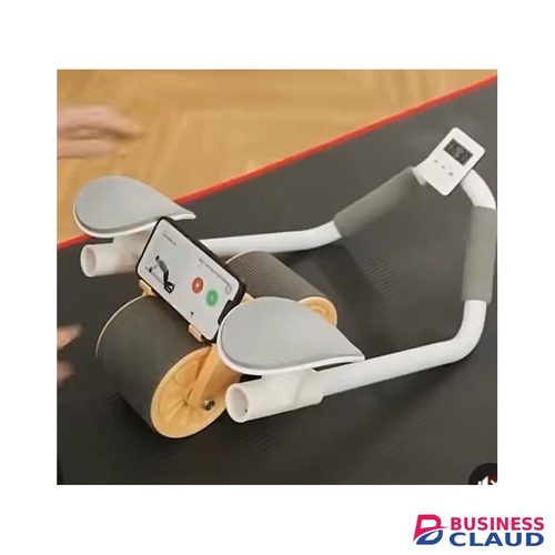 Rebound Abdominal Roller With Elbow Support and Phone Holder