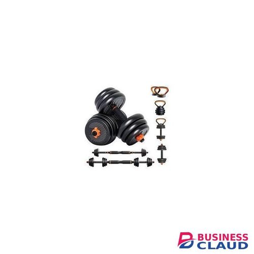 6in1 Adjustable Kettlebell Weight Set – 50kg, Chrome Finish