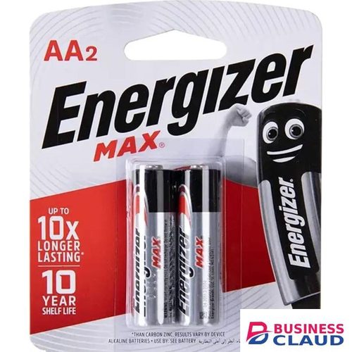 Energizer Max premium batteries, AA or AAA, 2 to 6 pairs