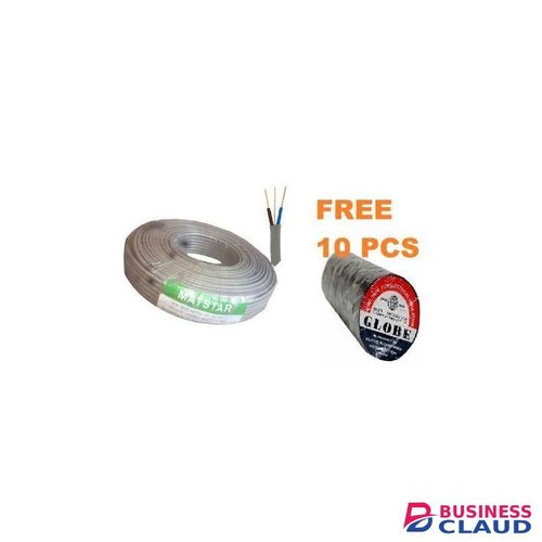Mat Star 2.5MM Twin With Earth + FREE 10PCS INSULATING TAPE. Electrical Wiring Cable