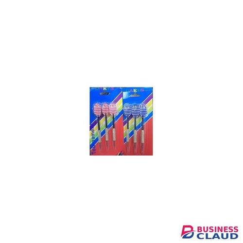 Tournament Steel Tip Dart Arrows 18g (2 Pack, 3pcs Each)